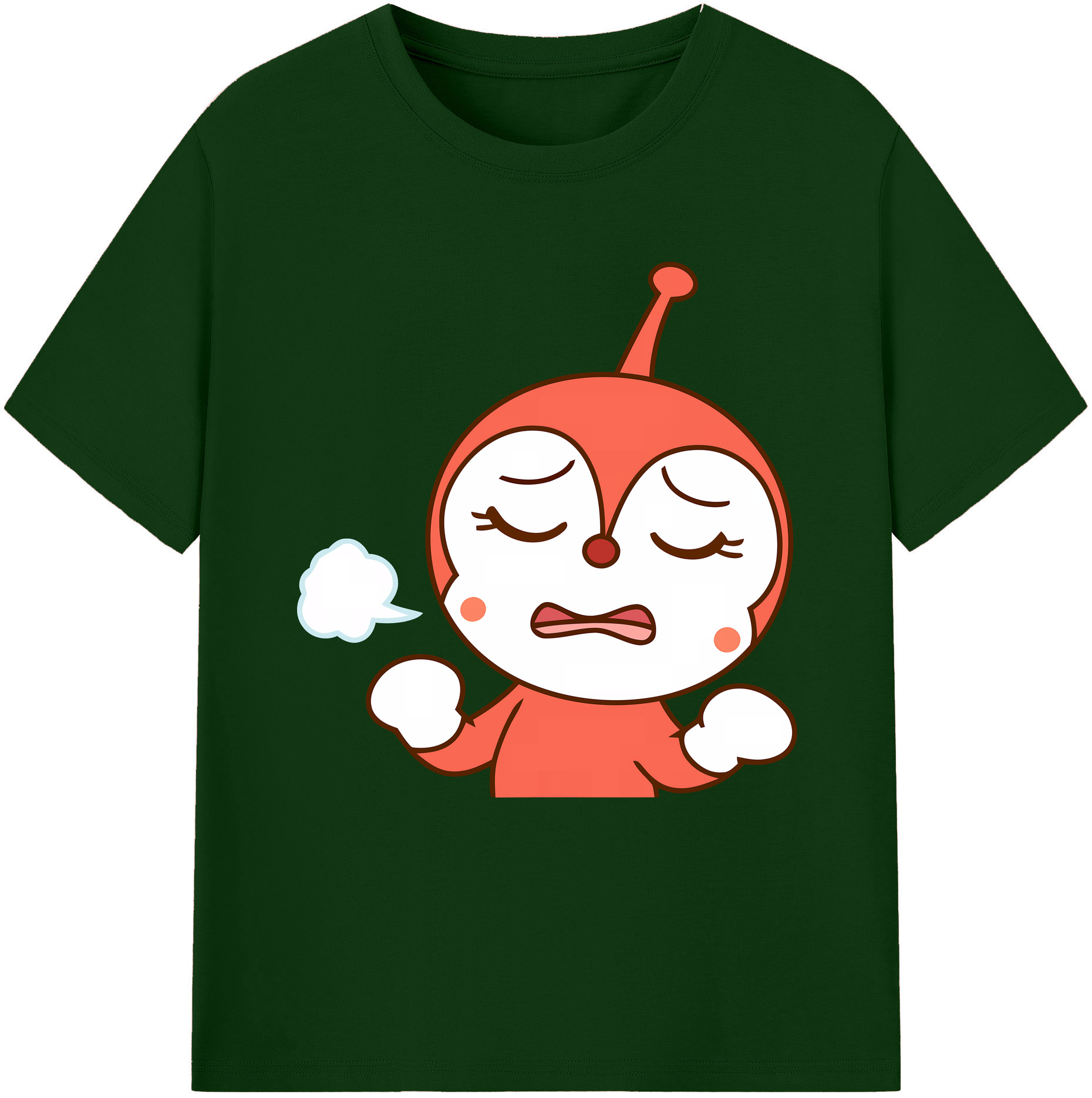 アンパンマン Anpanman 綿100％半袖Tシャツ（フロントプリント）